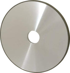 Made in USA - 7" Diam x 1-1/4" Hole x 3/8" Thick, N Hardness, 100 Grit Surface Grinding Wheel - Diamond, Type 1A1, Fine Grade - Eagle Tool & Supply