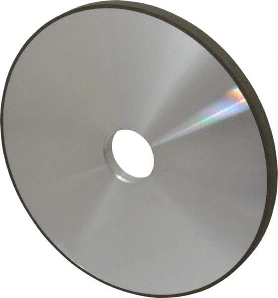 Made in USA - 7" Diam x 1-1/4" Hole x 3/8" Thick, N Hardness, 150 Grit Surface Grinding Wheel - Diamond, Type 1A1, Very Fine Grade - Eagle Tool & Supply