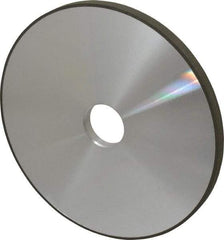 Made in USA - 7" Diam x 1-1/4" Hole x 3/8" Thick, N Hardness, 150 Grit Surface Grinding Wheel - Diamond, Type 1A1, Very Fine Grade - Eagle Tool & Supply