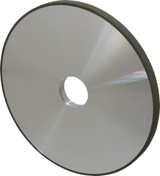 Made in USA - 7" Diam x 1-1/4" Hole x 3/8" Thick, N Hardness, 220 Grit Surface Grinding Wheel - Diamond, Type 1A1, Very Fine Grade - Eagle Tool & Supply