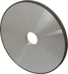 Made in USA - 7" Diam x 1-1/4" Hole x 3/8" Thick, N Hardness, 220 Grit Surface Grinding Wheel - Diamond, Type 1A1, Very Fine Grade - Eagle Tool & Supply