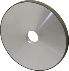 Made in USA - 7" Diam x 1-1/4" Hole x 1/2" Thick, N Hardness, 220 Grit Surface Grinding Wheel - Diamond, Type 1A1, Very Fine Grade - Eagle Tool & Supply