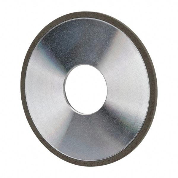 Made in USA - 4" Diam x 1-1/4" Hole x 1/8" Thick, N Hardness, 220 Grit Surface Grinding Wheel - Diamond, Type 1A1, Very Fine Grade - Eagle Tool & Supply
