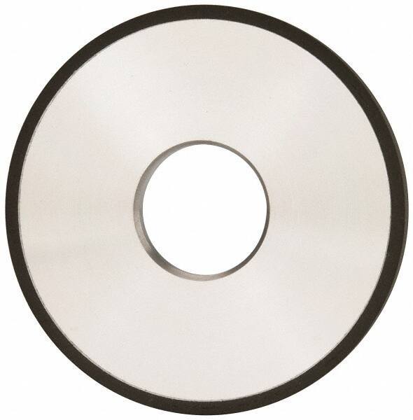 Made in USA - 4" Diam x 1-1/4" Hole x 1/4" Thick, N Hardness, 220 Grit Surface Grinding Wheel - Diamond, Type 1A1, Very Fine Grade - Eagle Tool & Supply