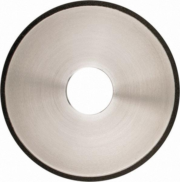 Made in USA - 5" Diam x 1-1/4" Hole x 1/8" Thick, N Hardness, 100 Grit Surface Grinding Wheel - Diamond, Type 1A1, Fine Grade - Eagle Tool & Supply