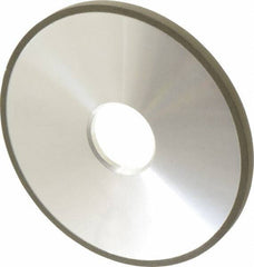 Made in USA - 5" Diam x 1-1/4" Hole x 1/4" Thick, N Hardness, 150 Grit Surface Grinding Wheel - Diamond, Type 1A1, Very Fine Grade - Eagle Tool & Supply