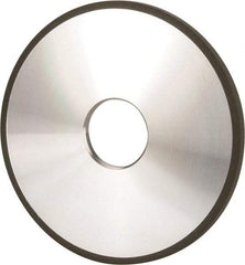 Made in USA - 5" Diam x 1-1/4" Hole x 1/4" Thick, N Hardness, 220 Grit Surface Grinding Wheel - Diamond, Type 1A1, Very Fine Grade - Eagle Tool & Supply