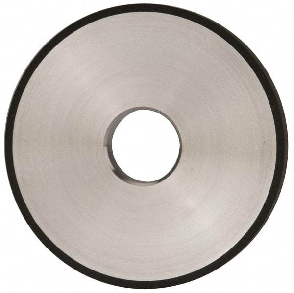 Made in USA - 5" Diam x 1-1/4" Hole x 1/2" Thick, N Hardness, 150 Grit Surface Grinding Wheel - Diamond, Type 1A1, Very Fine Grade - Eagle Tool & Supply