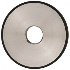 Made in USA - 5" Diam x 1-1/4" Hole x 1/2" Thick, N Hardness, 150 Grit Surface Grinding Wheel - Diamond, Type 1A1, Very Fine Grade - Eagle Tool & Supply
