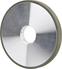 Made in USA - 5" Diam x 1-1/4" Hole x 1/2" Thick, N Hardness, 220 Grit Surface Grinding Wheel - Diamond, Type 1A1, Very Fine Grade - Eagle Tool & Supply
