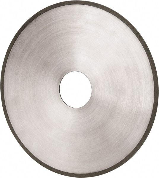 Made in USA - 6" Diam x 1-1/4" Hole x 1/16" Thick, N Hardness, 100 Grit Surface Grinding Wheel - Diamond, Type 1A1, Fine Grade - Eagle Tool & Supply