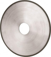 Made in USA - 6" Diam x 1-1/4" Hole x 1/16" Thick, N Hardness, 100 Grit Surface Grinding Wheel - Diamond, Type 1A1, Fine Grade - Eagle Tool & Supply
