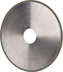 Made in USA - 6" Diam x 1-1/4" Hole x 1/16" Thick, N Hardness, 220 Grit Surface Grinding Wheel - Diamond, Type 1A1, Very Fine Grade - Eagle Tool & Supply