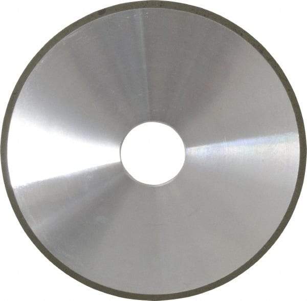 Made in USA - 6" Diam x 1-1/4" Hole x 1/8" Thick, N Hardness, 220 Grit Surface Grinding Wheel - Diamond, Type 1A1, Very Fine Grade - Eagle Tool & Supply