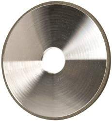 Made in USA - 6" Diam x 1-1/4" Hole x 1/4" Thick, N Hardness, 150 Grit Surface Grinding Wheel - Diamond, Type 1A1, Very Fine Grade - Eagle Tool & Supply