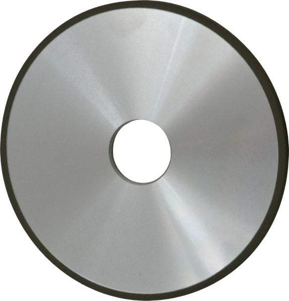 Made in USA - 6" Diam x 1-1/4" Hole x 1/4" Thick, N Hardness, 220 Grit Surface Grinding Wheel - Diamond, Type 1A1, Very Fine Grade - Eagle Tool & Supply
