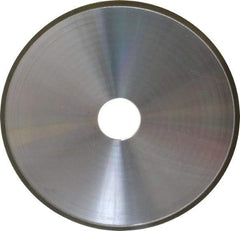 Made in USA - 7" Diam x 1-1/4" Hole x 1/8" Thick, N Hardness, 150 Grit Surface Grinding Wheel - Diamond, Type 1A1, Very Fine Grade - Eagle Tool & Supply