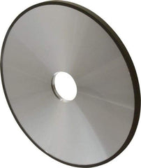 Made in USA - 7" Diam x 1-1/4" Hole x 1/4" Thick, N Hardness, 100 Grit Surface Grinding Wheel - Diamond, Type 1A1, Fine Grade - Eagle Tool & Supply