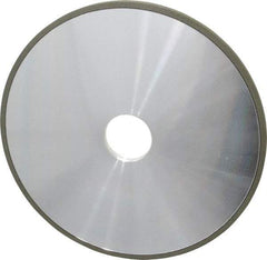Made in USA - 7" Diam x 1-1/4" Hole x 1/4" Thick, N Hardness, 150 Grit Surface Grinding Wheel - Diamond, Type 1A1, Very Fine Grade - Eagle Tool & Supply