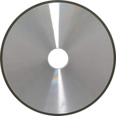 Made in USA - 7" Diam x 1-1/4" Hole x 1/4" Thick, N Hardness, 220 Grit Surface Grinding Wheel - Diamond, Type 1A1, Very Fine Grade - Eagle Tool & Supply