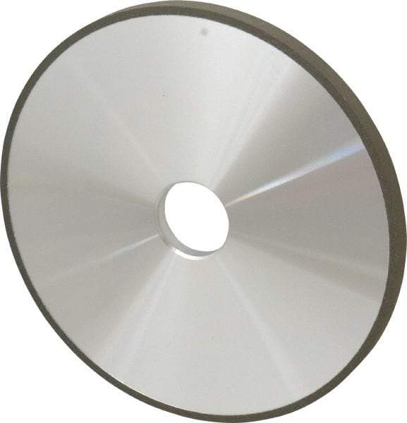 Made in USA - 7" Diam x 1-1/4" Hole x 3/8" Thick, N Hardness, 100 Grit Surface Grinding Wheel - Diamond, Type 1A1, Fine Grade - Eagle Tool & Supply