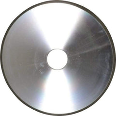 Made in USA - 7" Diam x 1-1/4" Hole x 3/8" Thick, N Hardness, 150 Grit Surface Grinding Wheel - Diamond, Type 1A1, Very Fine Grade - Eagle Tool & Supply