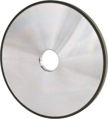 Made in USA - 7" Diam x 1-1/4" Hole x 3/8" Thick, N Hardness, 220 Grit Surface Grinding Wheel - Diamond, Type 1A1, Very Fine Grade - Eagle Tool & Supply