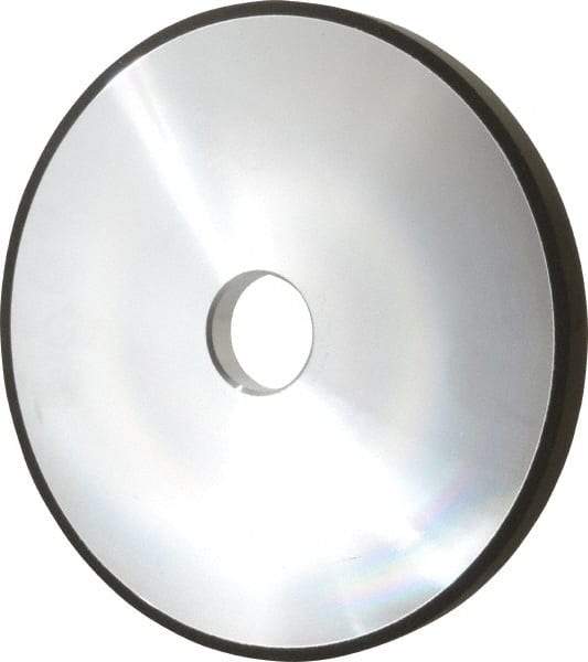Made in USA - 7" Diam x 1-1/4" Hole x 1/2" Thick, N Hardness, 220 Grit Surface Grinding Wheel - Diamond, Type 1A1, Very Fine Grade - Eagle Tool & Supply