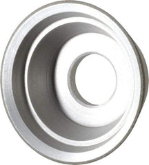 Made in USA - 3-3/4" Diam, 1-1/4" Hole Size, 1-1/2" Overall Thickness, 150 Grit, Type 11 Tool & Cutter Grinding Wheel - Very Fine Grade, Diamond - Eagle Tool & Supply
