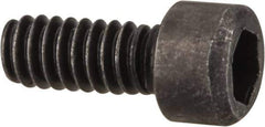 Value Collection - #2-56 UNC Hex Socket Drive, Socket Cap Screw - Alloy Steel, Black Oxide Finish, Fully Threaded, 7/32" Length Under Head - Eagle Tool & Supply