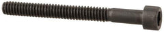 Value Collection - #2-56 UNC Hex Socket Drive, Socket Cap Screw - Alloy Steel, Black Oxide Finish, Partially Threaded, 7/8" Length Under Head - Eagle Tool & Supply