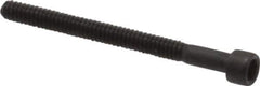 Value Collection - #2-56 UNC Hex Socket Drive, Socket Cap Screw - Alloy Steel, Black Oxide Finish, Partially Threaded, 1" Length Under Head - Eagle Tool & Supply