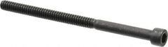 Value Collection - #4-40 UNC Hex Socket Drive, Socket Cap Screw - Alloy Steel, Black Oxide Finish, Partially Threaded, 1-3/4" Length Under Head - Eagle Tool & Supply