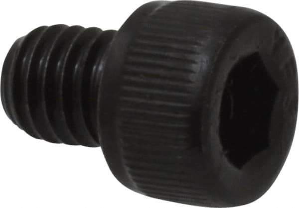 Value Collection - #10-32 UNF Hex Socket Drive, Socket Cap Screw - Alloy Steel, Black Oxide Finish, Fully Threaded, 1/4" Length Under Head - Eagle Tool & Supply