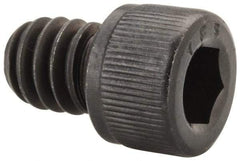 Value Collection - 1/4-20 UNC Hex Socket Drive, Socket Cap Screw - Alloy Steel, Black Oxide Finish, Fully Threaded, 5/16" Length Under Head - Eagle Tool & Supply