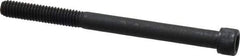 Value Collection - 5/16-18 UNC Hex Socket Drive, Socket Cap Screw - Alloy Steel, Black Oxide Finish, Partially Threaded, 4" Length Under Head - Eagle Tool & Supply