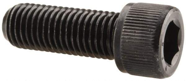 Value Collection - 5/16-24 UNF Hex Socket Drive, Socket Cap Screw - Alloy Steel, Black Oxide Finish, Fully Threaded, 7/8" Length Under Head - Eagle Tool & Supply