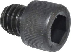 Value Collection - 3/8-16 UNC Hex Socket Drive, Socket Cap Screw - Alloy Steel, Black Oxide Finish, Fully Threaded, 3/8" Length Under Head - Eagle Tool & Supply