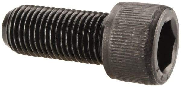 Value Collection - 3/8-24 UNF Hex Socket Drive, Socket Cap Screw - Alloy Steel, Black Oxide Finish, Fully Threaded, 7/8" Length Under Head - Eagle Tool & Supply