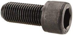 Value Collection - 3/8-24 UNF Hex Socket Drive, Socket Cap Screw - Alloy Steel, Black Oxide Finish, Fully Threaded, 7/8" Length Under Head - Eagle Tool & Supply