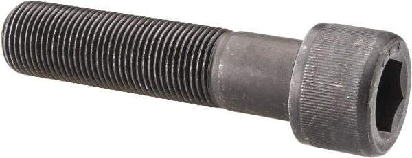 Value Collection - 3/4-16 UNF Hex Socket Drive, Socket Cap Screw - Alloy Steel, Black Oxide Finish, Partially Threaded, 3-1/4" Length Under Head - Eagle Tool & Supply