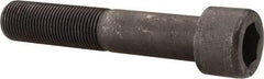 Value Collection - 3/4-16 UNF Hex Socket Drive, Socket Cap Screw - Alloy Steel, Black Oxide Finish, Partially Threaded, 4" Length Under Head - Eagle Tool & Supply