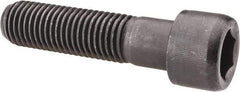 Value Collection - 7/8-9 UNC Hex Socket Drive, Socket Cap Screw - Alloy Steel, Black Oxide Finish, Partially Threaded, 3-1/2" Length Under Head - Eagle Tool & Supply