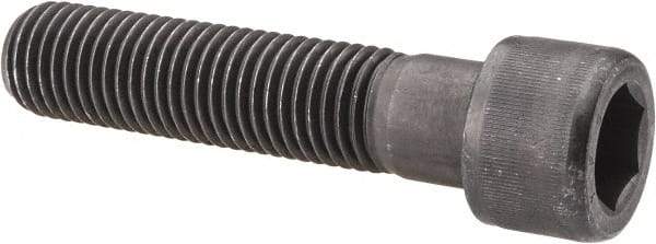 Value Collection - 7/8-9 UNC Hex Socket Drive, Socket Cap Screw - Alloy Steel, Black Oxide Finish, Partially Threaded, 4" Length Under Head - Eagle Tool & Supply