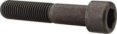 Value Collection - 7/8-9 UNC Hex Socket Drive, Socket Cap Screw - Alloy Steel, Black Oxide Finish, Partially Threaded, 4-1/2" Length Under Head - Eagle Tool & Supply