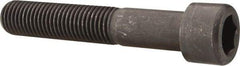 Value Collection - 7/8-9 UNC Hex Socket Drive, Socket Cap Screw - Alloy Steel, Black Oxide Finish, Partially Threaded, 5" Length Under Head - Eagle Tool & Supply