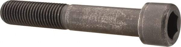 Value Collection - 7/8-9 UNC Hex Socket Drive, Socket Cap Screw - Alloy Steel, Black Oxide Finish, Partially Threaded, 5-1/2" Length Under Head - Eagle Tool & Supply