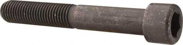 Value Collection - 7/8-9 UNC Hex Socket Drive, Socket Cap Screw - Alloy Steel, Black Oxide Finish, Partially Threaded, 6" Length Under Head - Eagle Tool & Supply