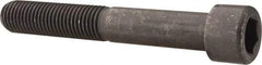 Value Collection - 7/8-9 UNC Hex Socket Drive, Socket Cap Screw - Alloy Steel, Black Oxide Finish, Partially Threaded, 6" Length Under Head - Eagle Tool & Supply