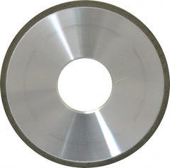 Made in USA - 4" Diam x 1-1/4" Hole x 1/8" Thick, 120 Grit Surface Grinding Wheel - Eagle Tool & Supply